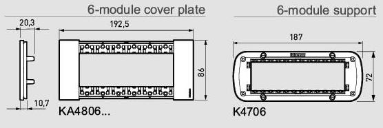 Рамка 6 мод. цвят Бял (White) Living Now Bticino